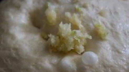 чесночные лепешки наан