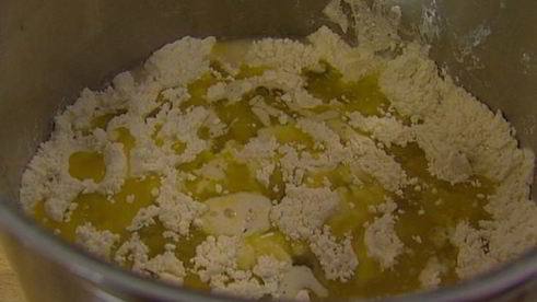 фокачча с чесноком и розмарином