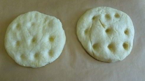 фокачча с чесноком