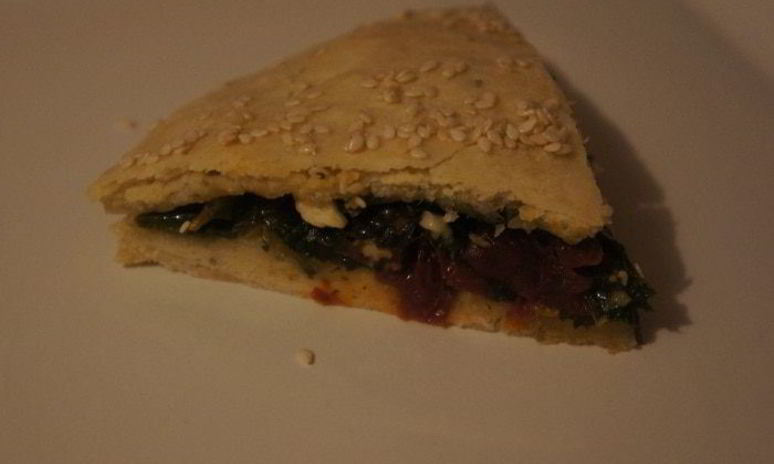 Рецепт фокаччи с вялеными помидорами, козьим сыром