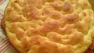 Генуэзская фокачча с картофелем