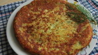 Картофельные лепешки на сковороде