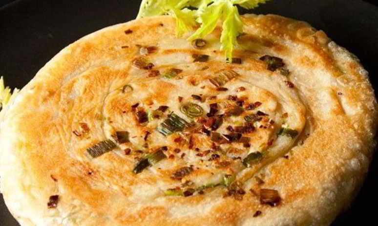 Рецепт китайских лепешек с зеленым луком