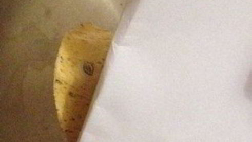 кусочки курицы в индийской лепешке с манго и лаймовой заправкой