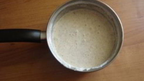 лепешка с отрубями, сыром и зеленью