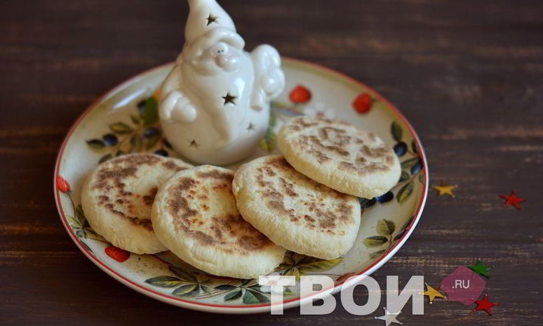 Рецепт лепешек без масла