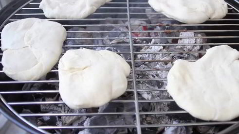 лепешки на гриле