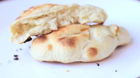 лепешки на гриле