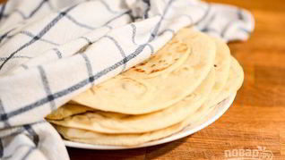 Лепешки на сухой сковородке