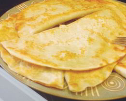 Лепешки с сыром на сковороде