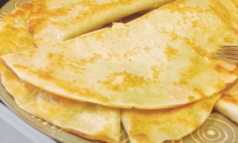 Рецепт лепешек с сыром на сковороде