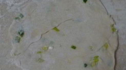 лепешки с зеленым луком