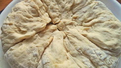 осенняя фокачча с виноградом и сыром