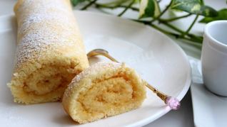 Лимонный рулет