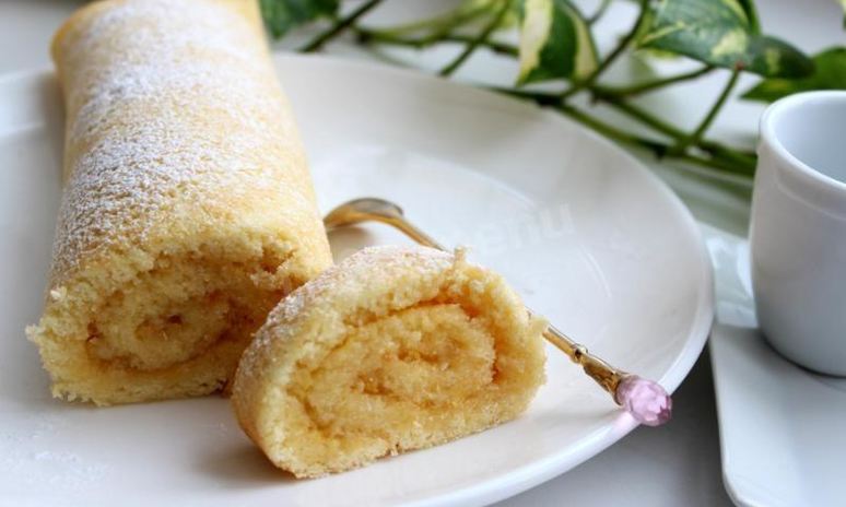 Рецепт лимонного рулета