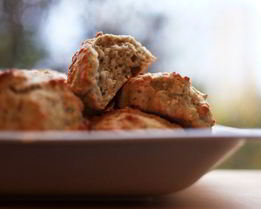 Бананово-овсяные маффины