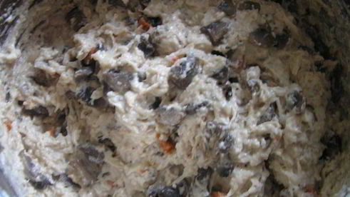 картофельно-грибные маффины