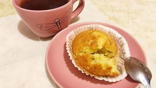 Лимонно-мятные маффины на сметане