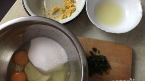 лимонно-мятные маффины на сметане