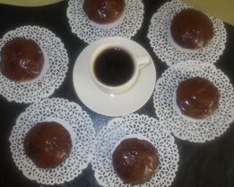 Лимонные маффины с шоколадом