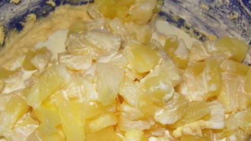 маффины ананас в марципане купался