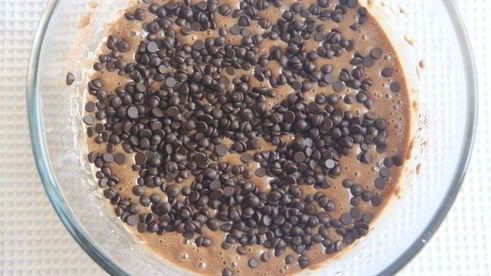 маффины мокко — двойной шоколад с клубникой