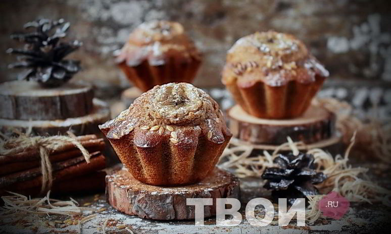 Рецепт маффинов с бананом