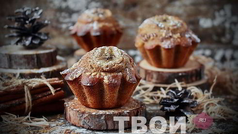 маффины с бананом