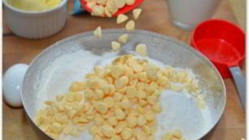 маффины с белым шоколадом