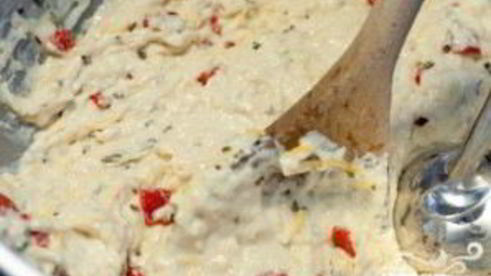 маффины с болгарским перцем и сыром чеддер