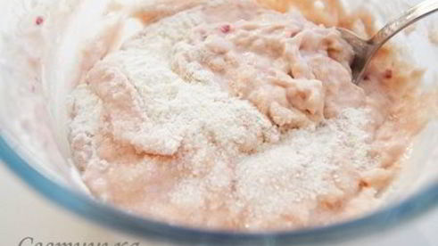 маффины с черешней