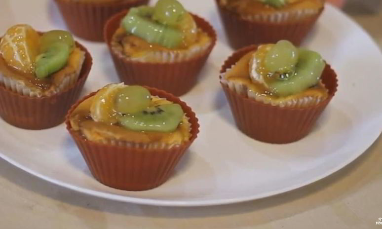 Рецепт маффинов с маскарпоне