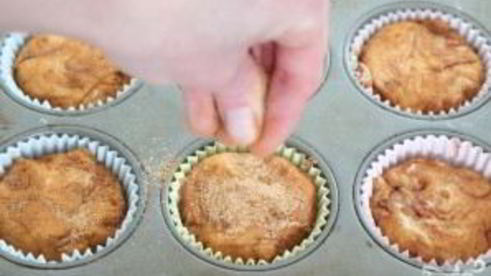 маффины с мускатным орехом и корицей