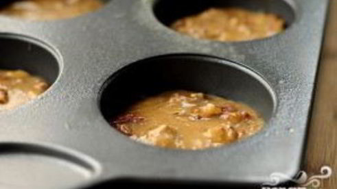 маффины с орехами