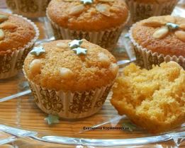 Маффины с тыквой и кедровыми орешками