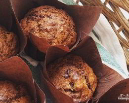 Маффины с вишней