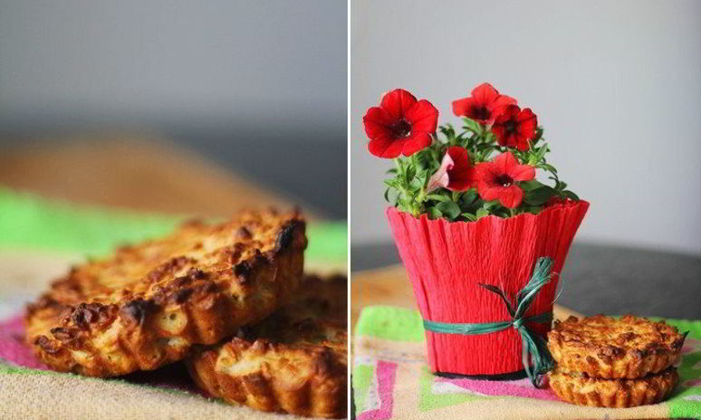 Рецепт маффинов с яблоком и овсяными хлопьями