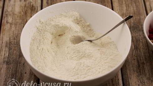 маффины с ягодами