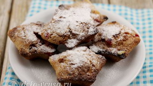 маффины с ягодами