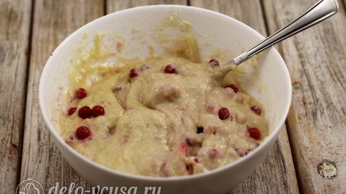 маффины с ягодами