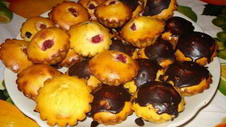 Маффины со сгущенкой