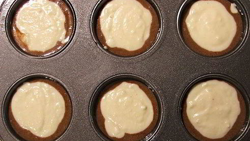 маффины темное дно