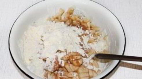 маффины творожные с бананом