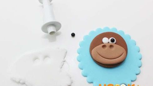 новогодние маффины с обезьянами