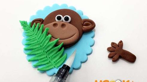 новогодние маффины с обезьянами