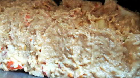 овсяные маффины с арахисом и яблоками