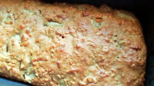 овсяные маффины с арахисом и яблоками