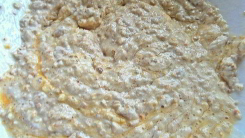 овсяные маффины с арахисом и яблоками