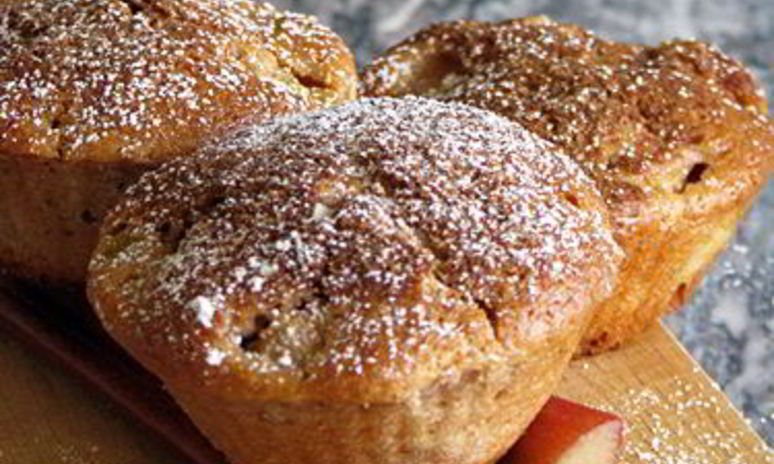 Рецепт ревенных маффинов