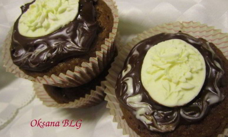 Рецепт шоколадна-банановых маффины